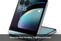Motorola Razr 40 Ultra: Full Specifications