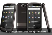 HTC Google Nexus One: Full Specifications