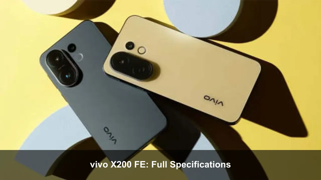vivo X200 FE: Full Specifications
