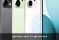 Oppo Reno14 Pro: Full Specifications