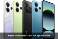 Xiaomi Redmi Note 14 4G: Full Specifications