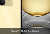 Realme C75 4G: Full Specifications