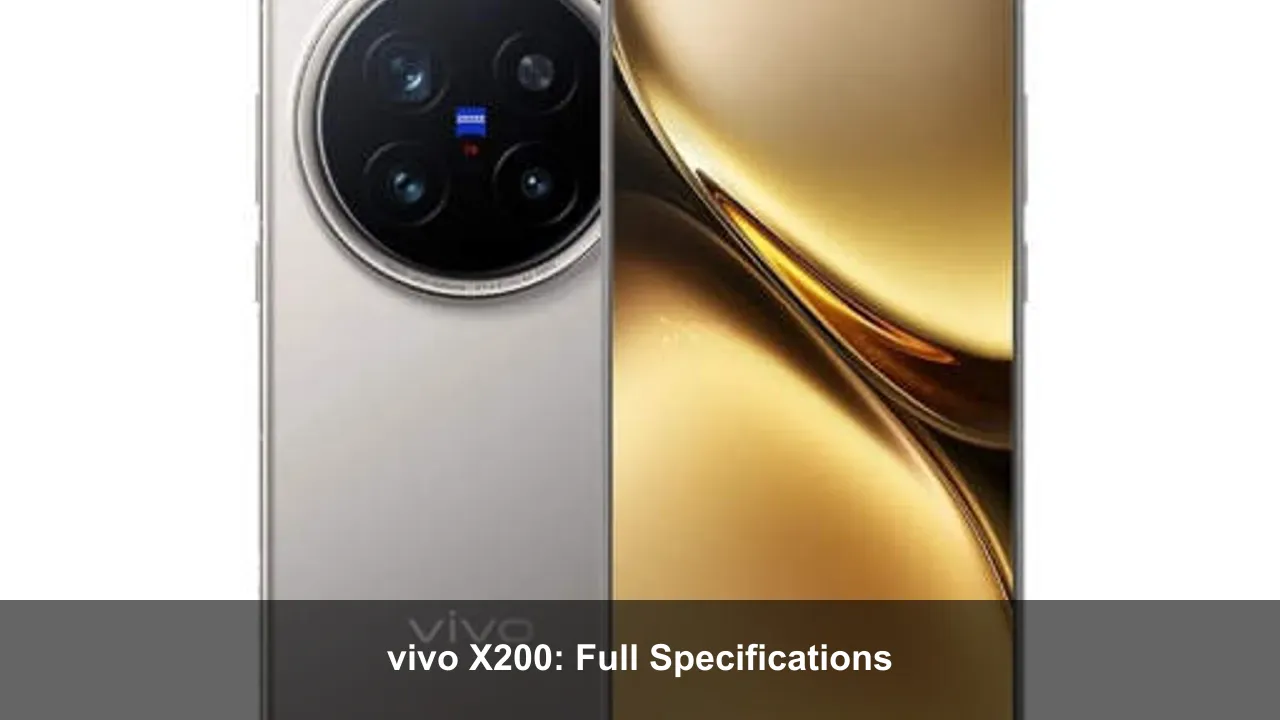 vivo X200: Full Specifications